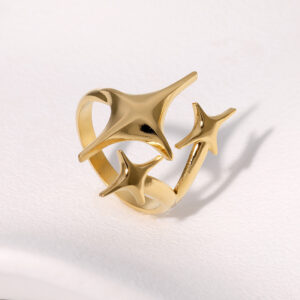 Celestial Star Cluster Ring