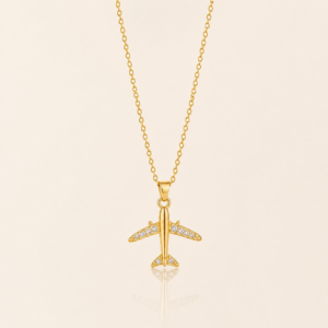 The Wanderlust Airplane Necklace
