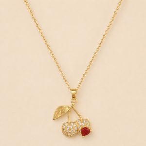 The Cherry Kiss Necklace