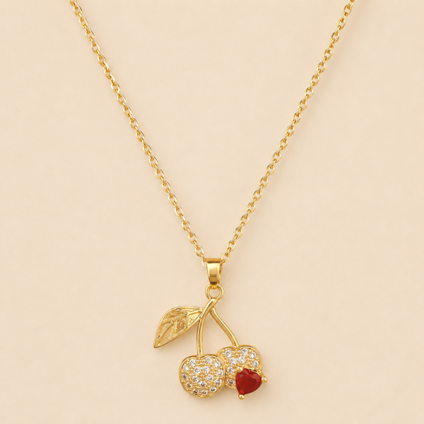 The Cherry Kiss Necklace