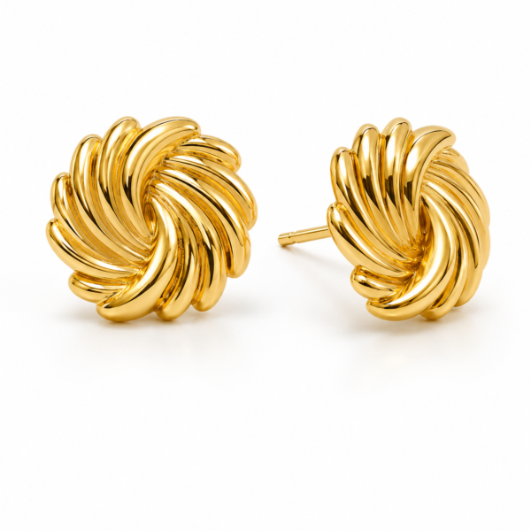 The Solar Swirl Studs